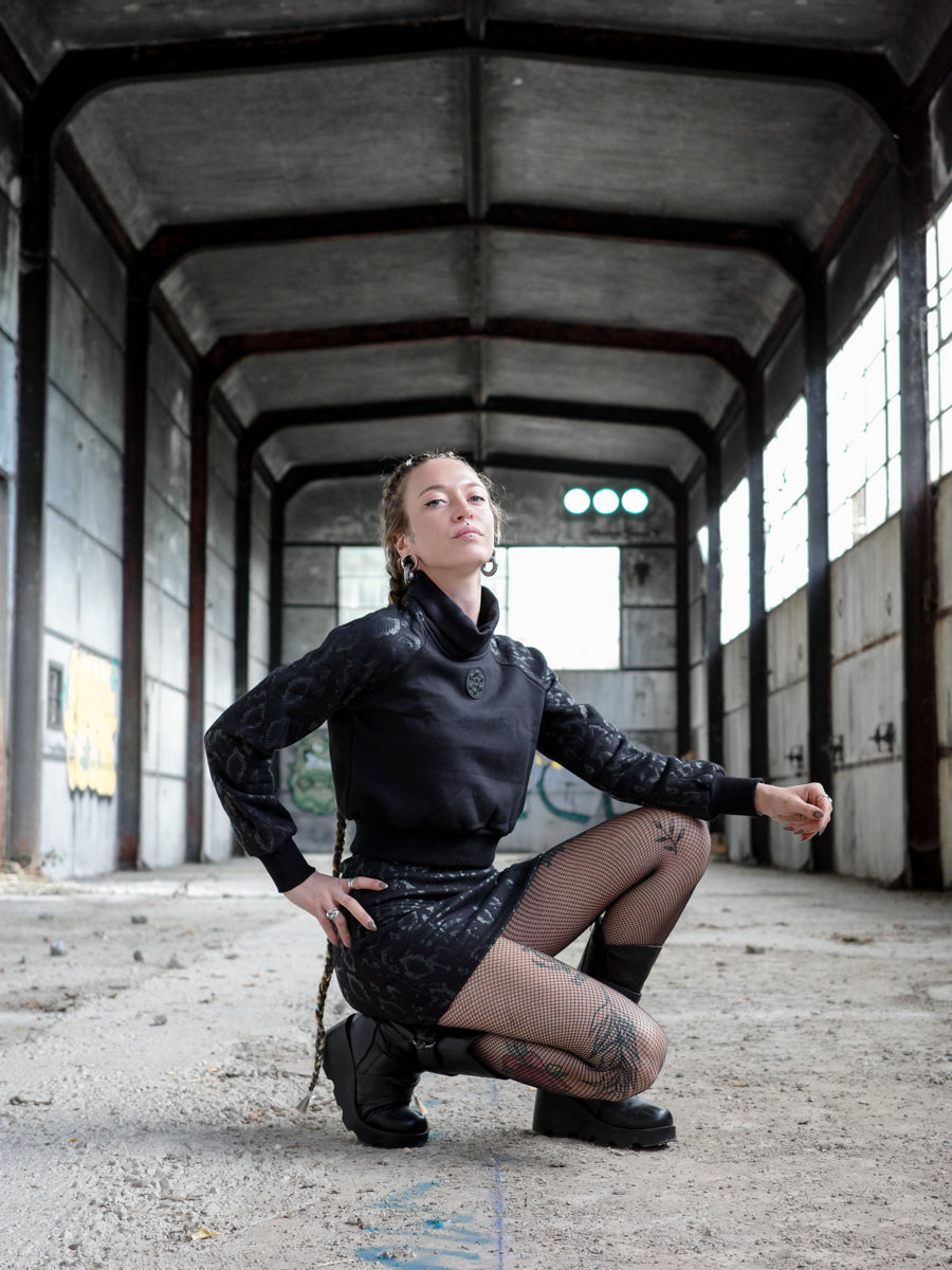 FAYA ✦ SNAKE ✦ BLACK