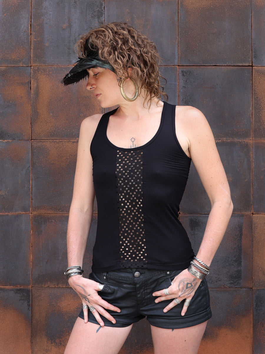 REBEL ✦ BLACK MESH